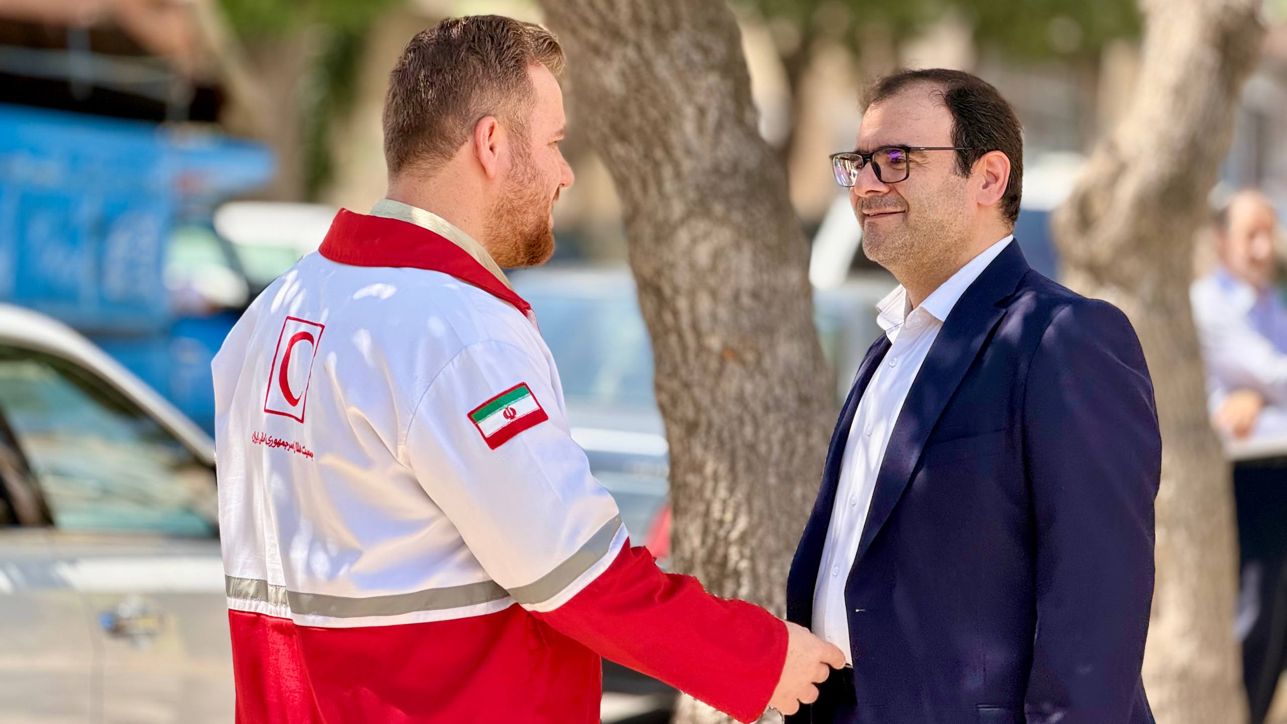 مدیرعامل شرکت سرمایه‌گذاری هلال‌احمر از پروژه‌های این شرکت در مهاباد بازدید کرد