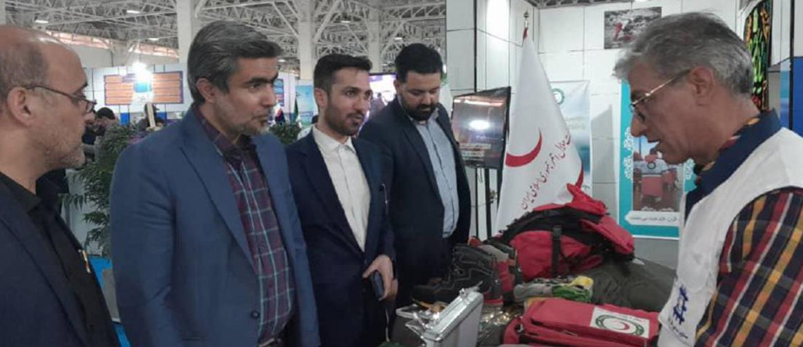 دستاوردهای نساجی هلال ایران در نمایشگاه هفته دولت عرضه شد