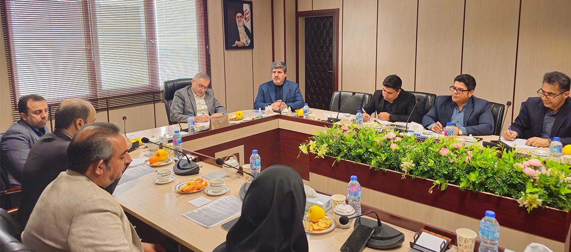 برگزاری نشست مشترک مدیران هلدینگ هلال و مسئولان استانی کردستان با موضوع کامیاران