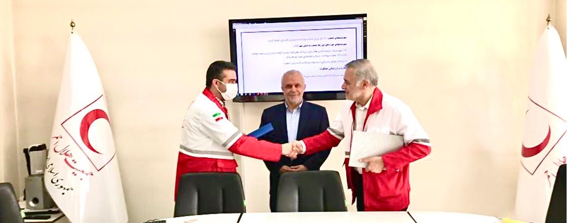 امضای تفاهم نامه مشترک میان شرکت سرمایه‌گذاری و معاونت درمان هلال‌احمر با هدف مولدسازی دارایی‌های جمعیت